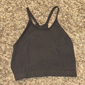 Amazon Black Crop Top